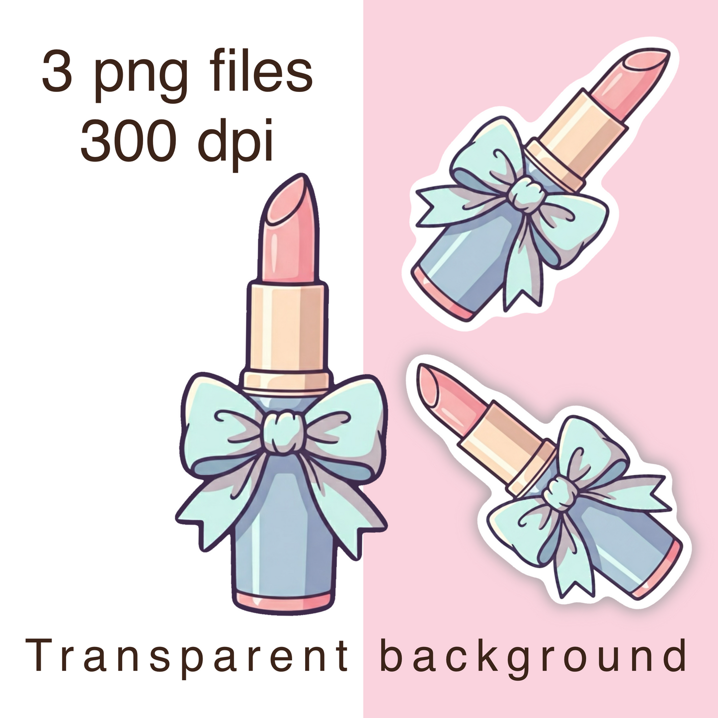 Lipstick illustration clipart